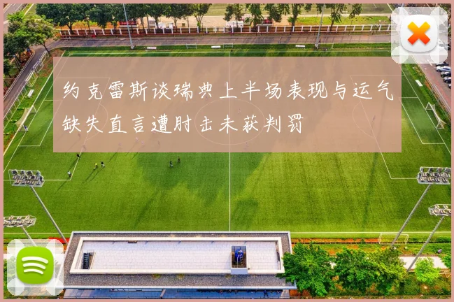约克雷斯谈瑞典上半场表现与运气缺失直言遭肘击未获判罚